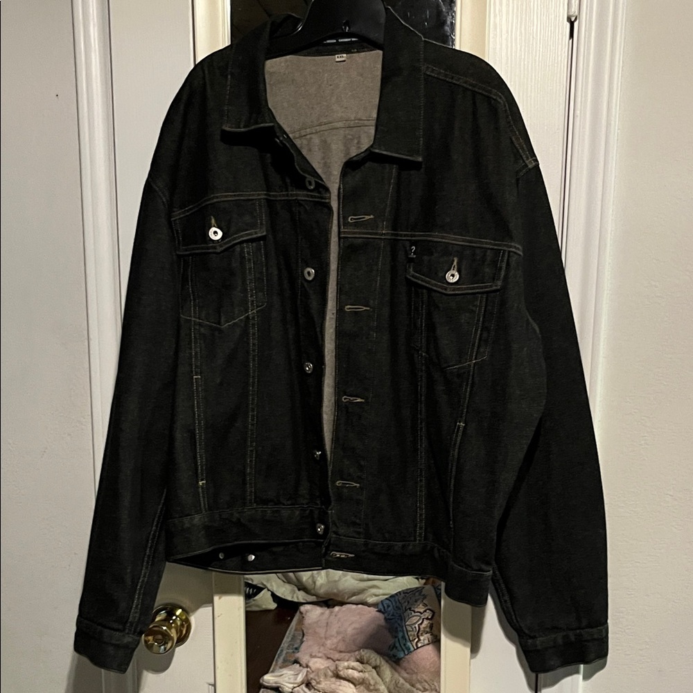 Guess Men's Dark Denim Jacket